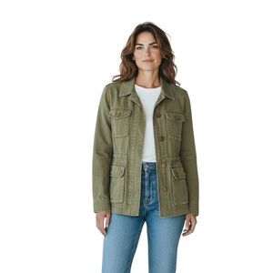 Sundance Cargo Utility Linen Field Jacket Gorpcore Camping Oudoors